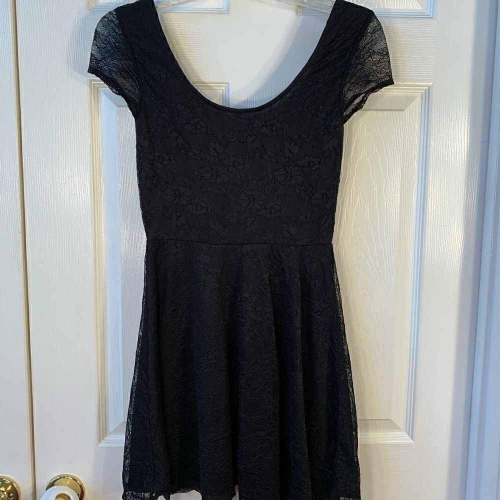 LACEY LITTLE BLACK DRESS LINED SIZE 4 - Picture 6 of 6